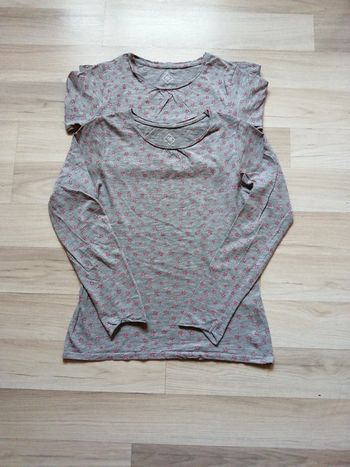 Lot 2 chemises manches longues