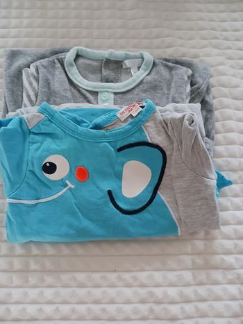 Lot de 2 pyjamas 6 mois