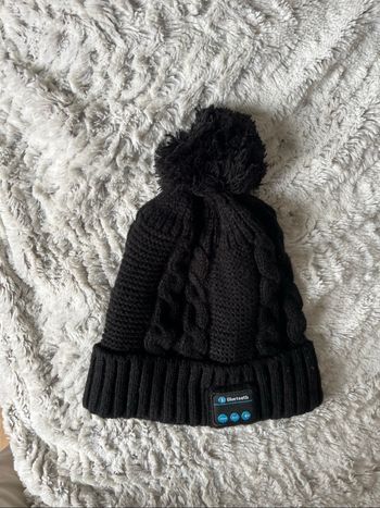 Bonnet musical Neuf noir