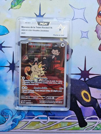 Miaous de la team rocket 203/182 pca 9