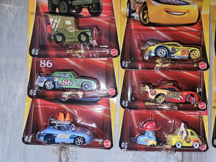 Lot de 9 nouvelles voitures cars Mattel Disney Pixar neuves nouvelles série spéciale 2025 - photo numéro 5
