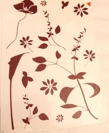 stickers transparent à poser