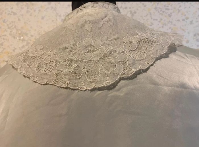 Top vintage année 60 Odette barsa 38 colerette - photo numéro 4