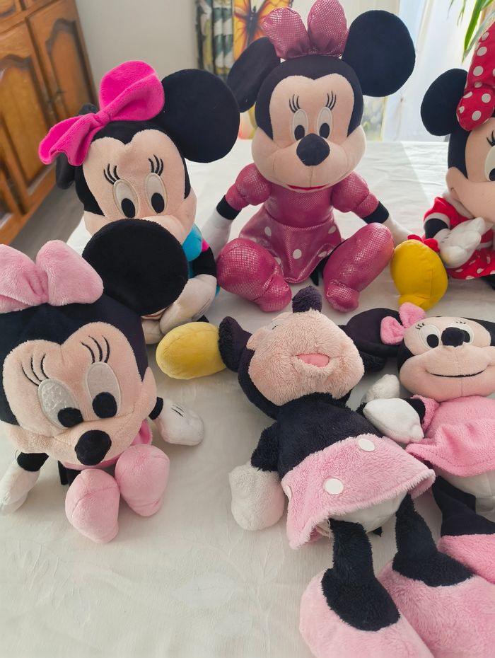 Lot peluche minnie - photo numéro 2