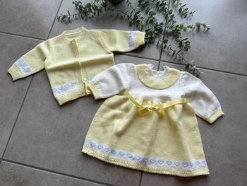 🌺 Ensemble : robe gilet en laine