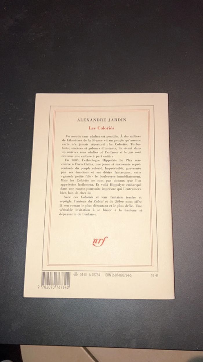 Livre « les coloriés » - photo numéro 2