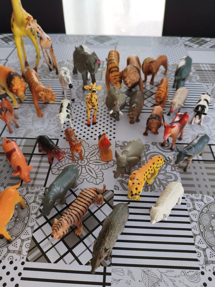 Lot 43 figurines animaux sauvages - photo numéro 4