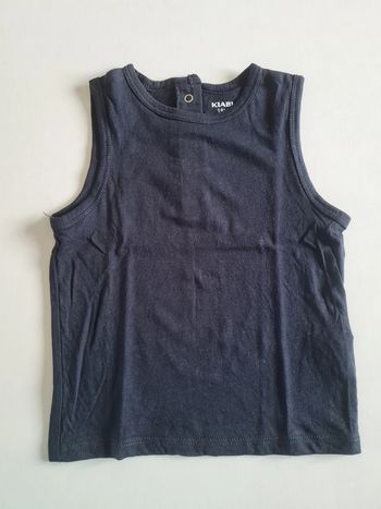 débardeur bleu marine