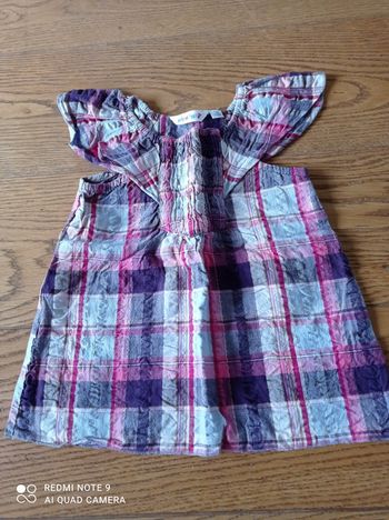 Robe été fille, Kiabi, 12 mois NEUF