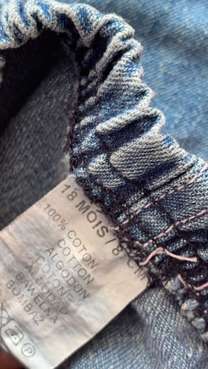 Jeans bébé fille 18 mois - photo numéro 3