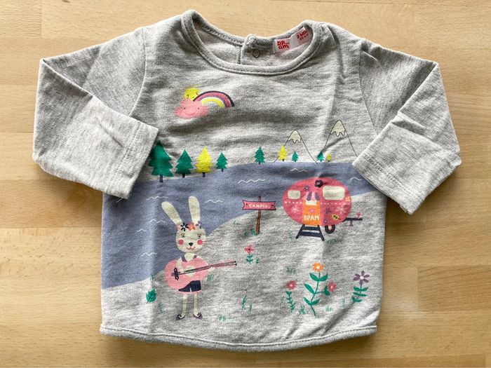 Ensemble jogging bébé fille - DPAM - photo numéro 2