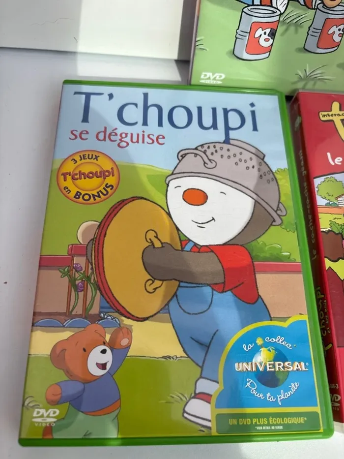 DVD t’choupi lot de 3 - photo numéro 2