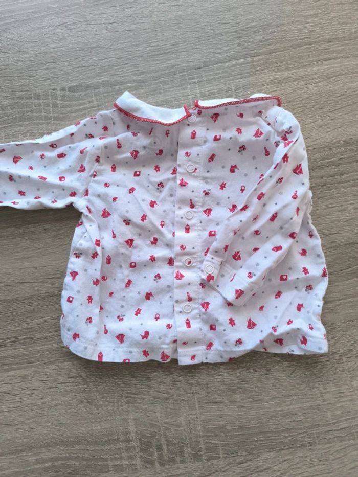 Haut manches longues petit bateau 1 mois - photo numéro 4