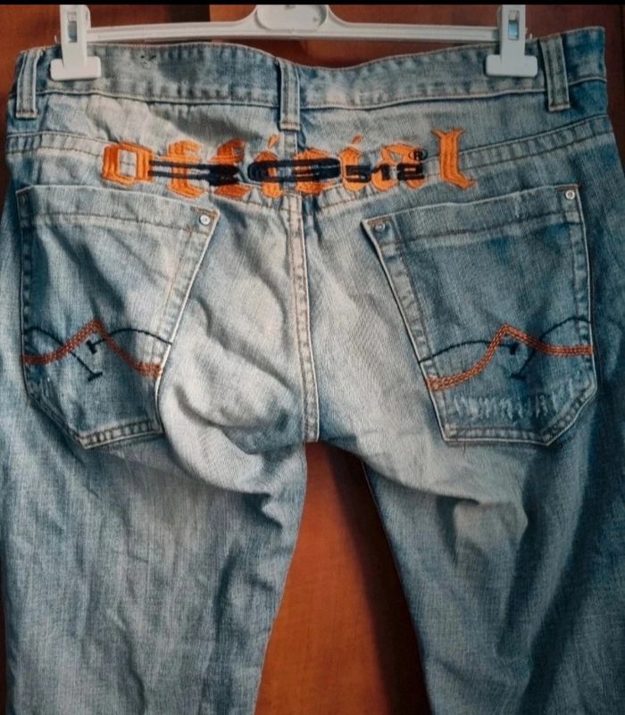Jeans effet délavé et troués taille 48FR - photo numéro 5