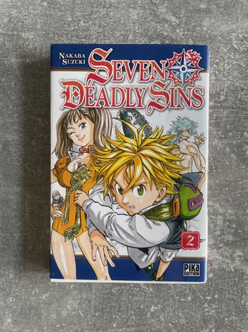 Manga Seven deadly sins tome 2 en version française.