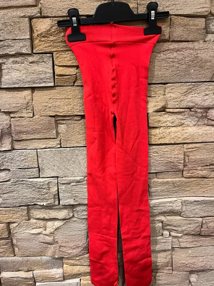 Collant rouge 7-8 ans - photo numéro 3