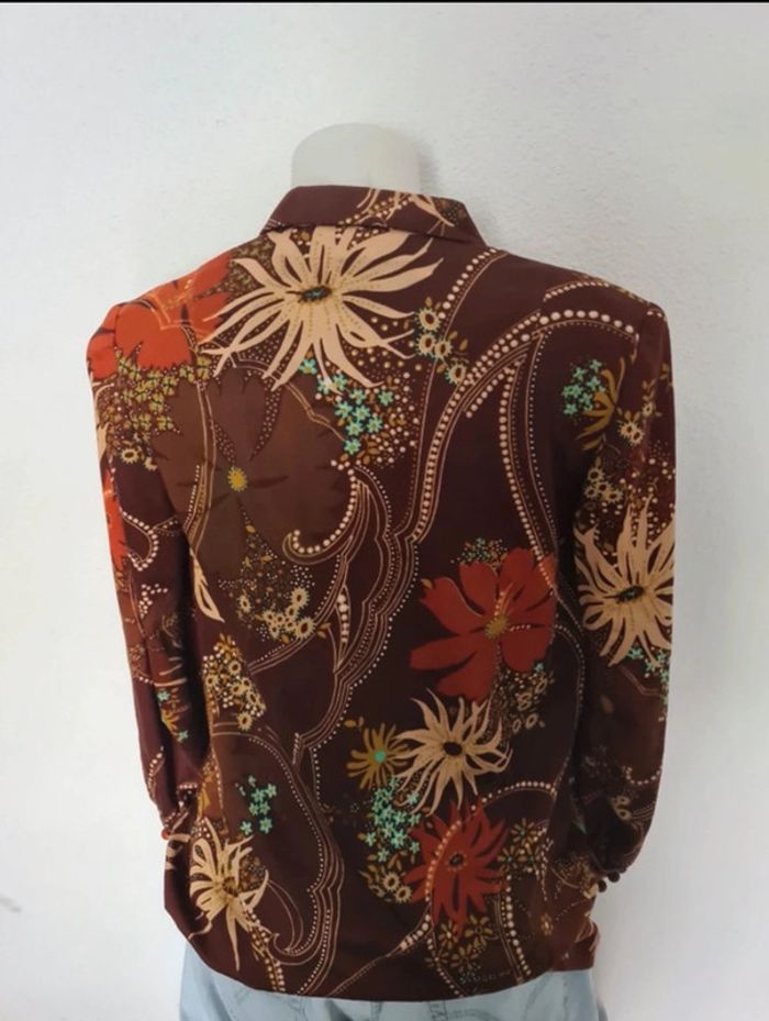 Chemise vintage fleurie - photo numéro 4
