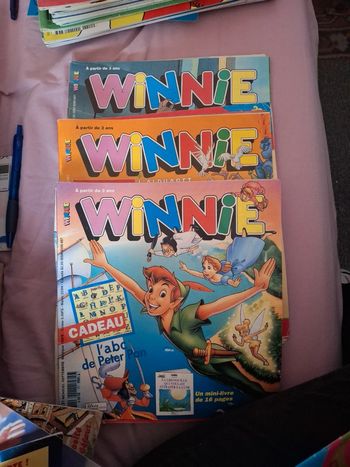 Lot de magazines winnie