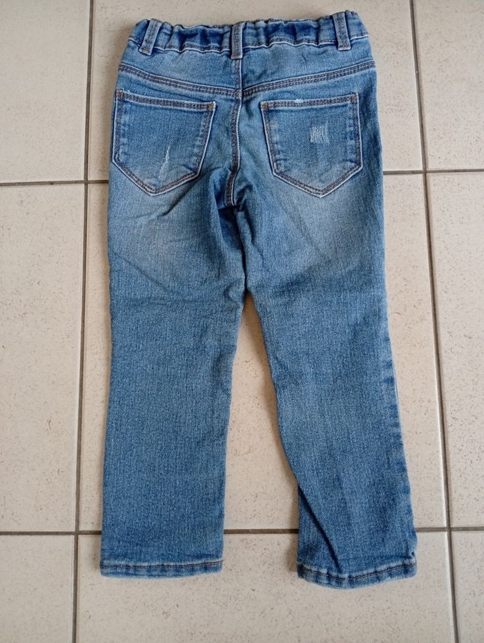 Pantalon jeans slim fille 3 ans 90/97 cm Kiabi - photo numéro 2