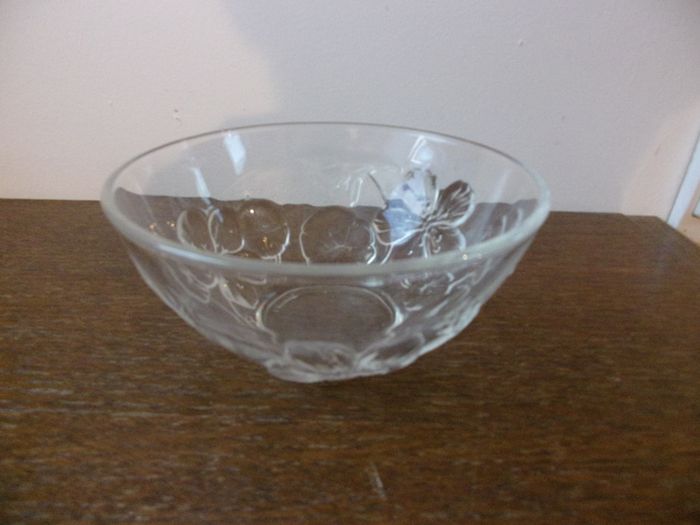 Coupelle fleur relief