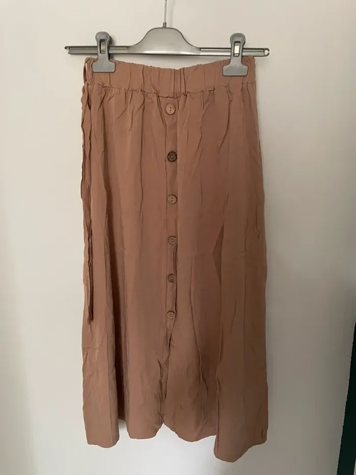 Jupe femme beige