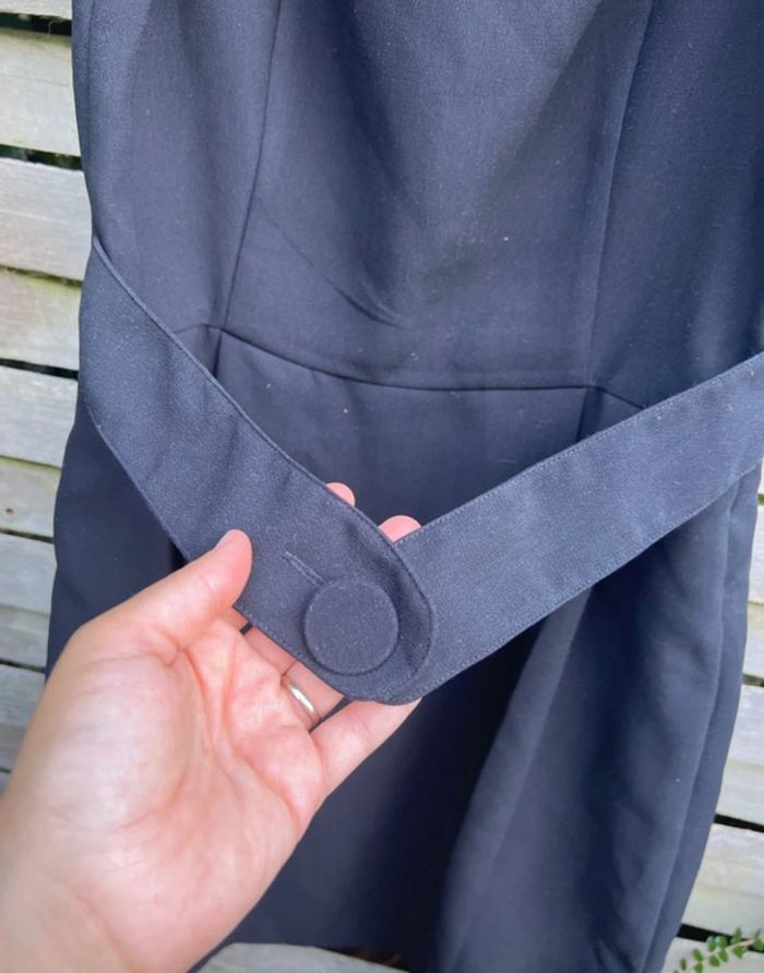 Élégante robe noire Laura Clément vendue par La Redoute, taille 38, en très bon état. - photo numéro 5