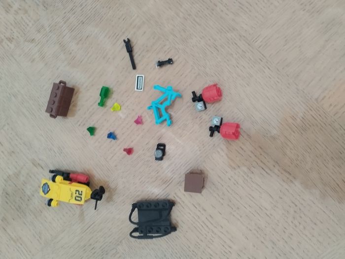 Lego base sous-marine + plaque - photo numéro 8