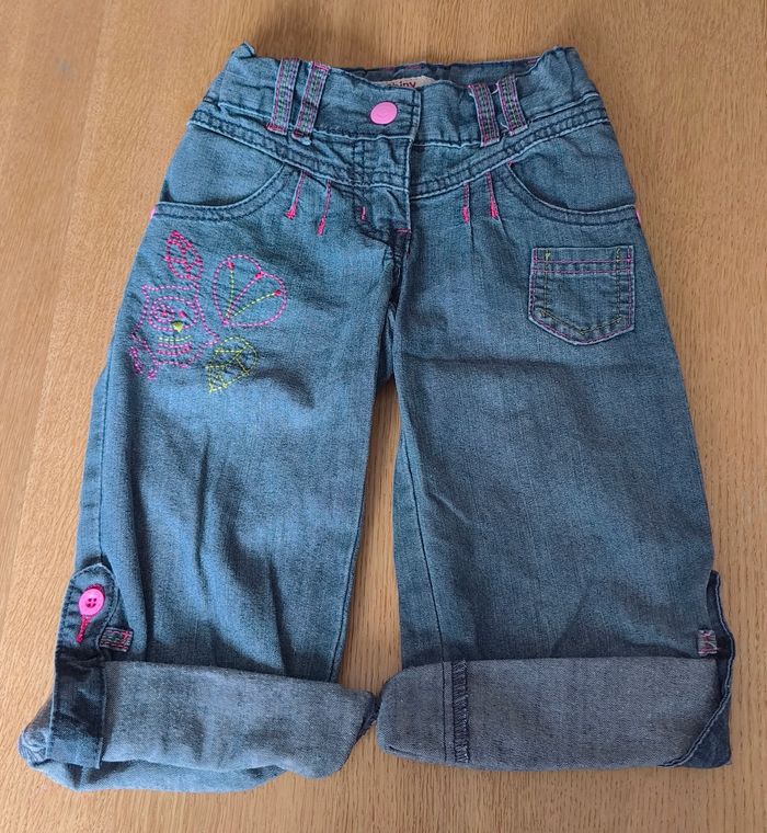 🌸 Pantalon en jean 2 en 1 - Shiny - 4 ans 🌸 - photo numéro 3