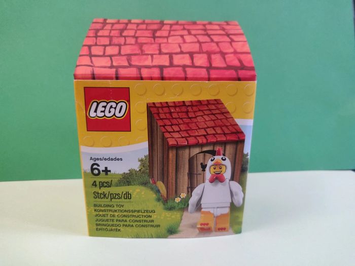 Minifig Lego poulet, en boîte - vrai Lego - photo numéro 3