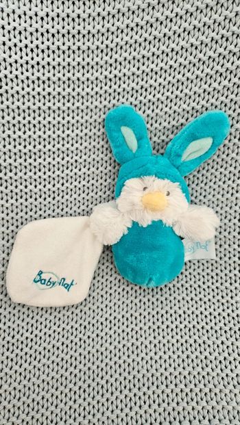 Doudou poussin lapin