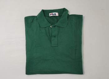 Vêtement Homme t-shirts tee-shirts polo vert fila taille L #Retrostreet