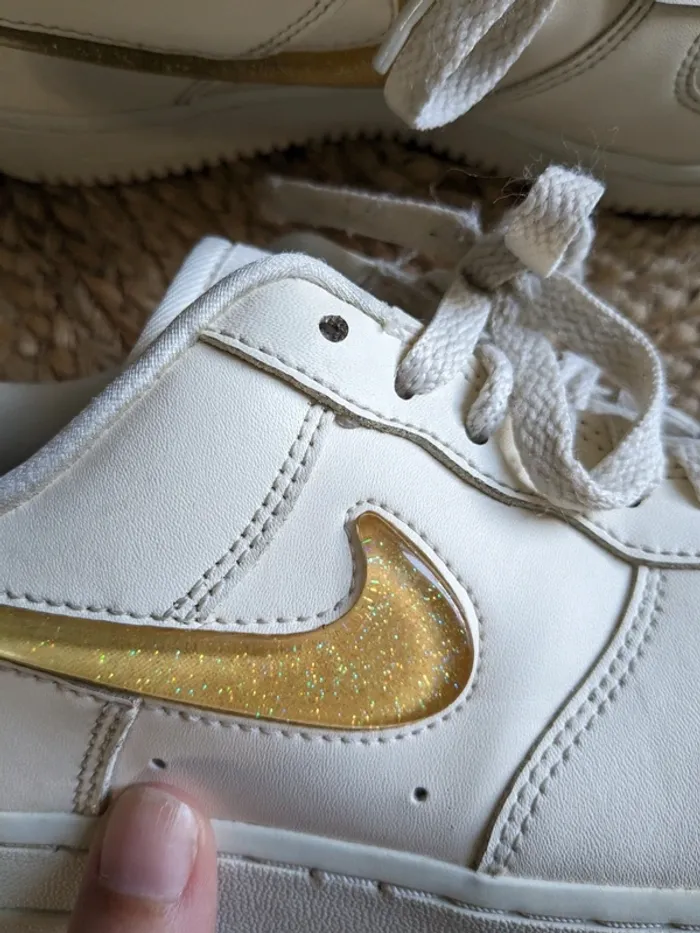 Nike air doré pailleté - photo numéro 2