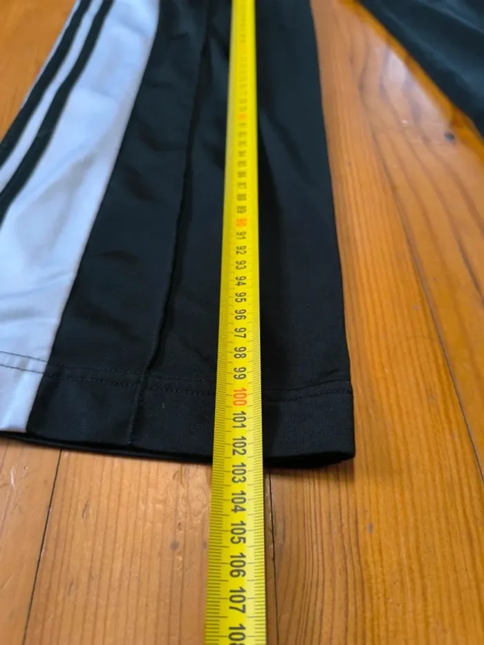 Pantalon Adidas - Adibreak - à boutons - Noir, blanc - Taille S - photo numéro 13