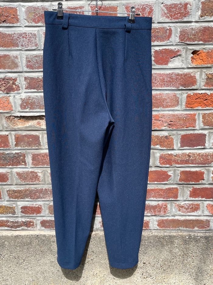 Pantalon bleu marine élégant - photo numéro 2