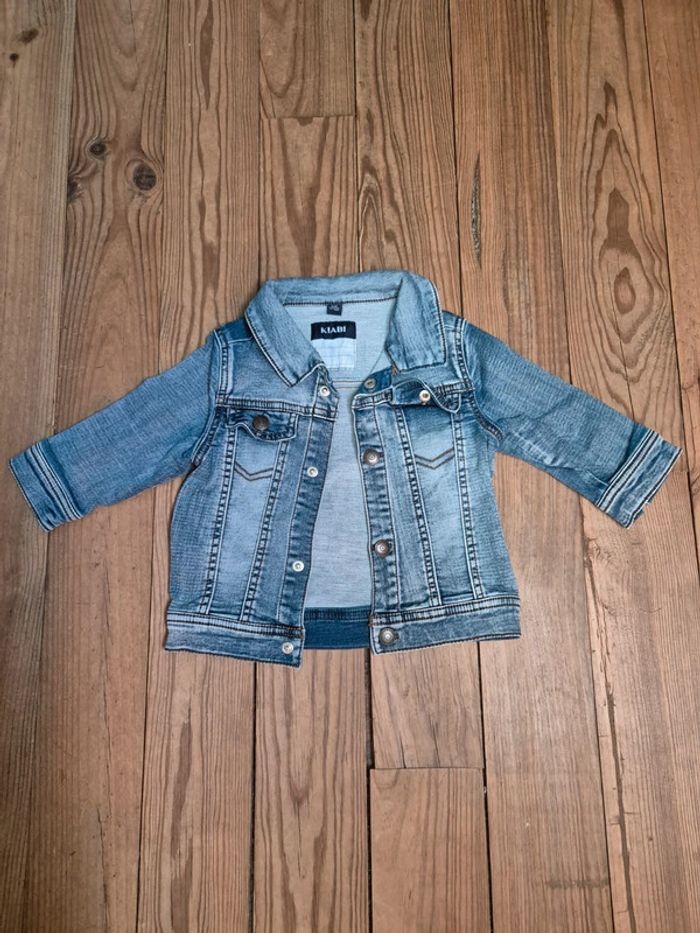 Veste en jean pour bébé fille
