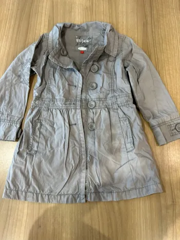 Trench gris tissaia 5 ans