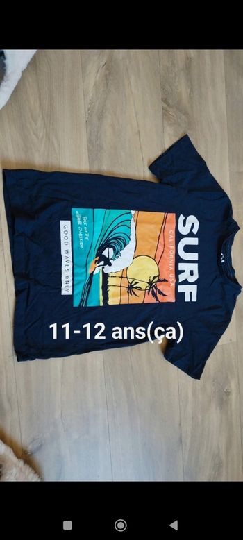 T-shirt mixte 11-12 ans