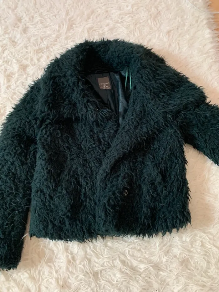 veste en fausse fourrure primark