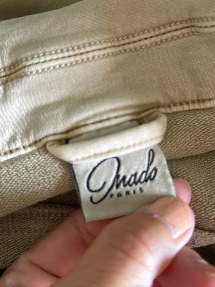 Très jolie veste en jean douce et souple femme - photo numéro 6