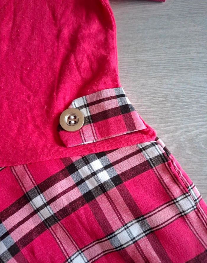 Robe fuschia écolière 2 ans - photo numéro 4