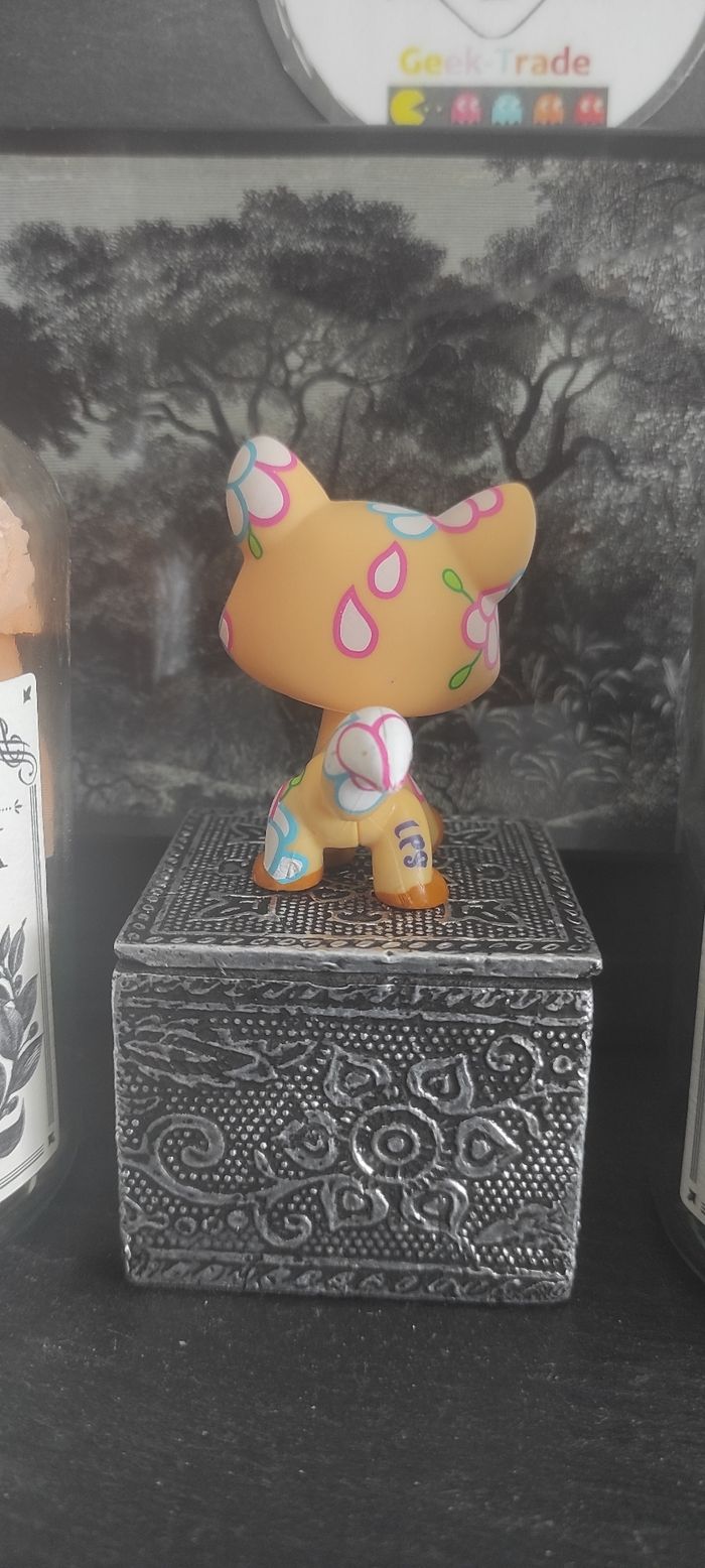 Littlest Petshop Pet Shop LPS Authentic Hasbro cat post Card Main Coon 1582 Chat - photo numéro 4