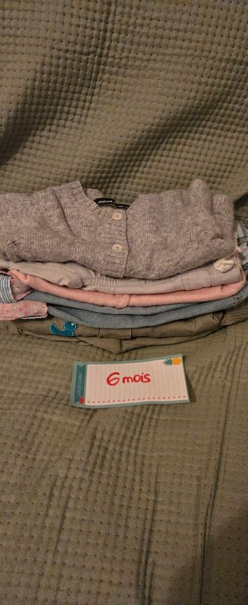 3 ensembles 6mois fille