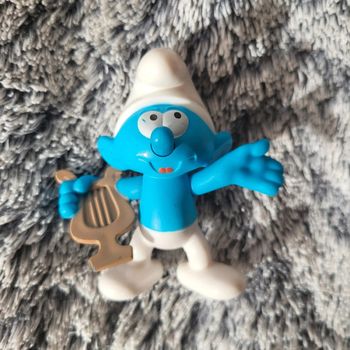 Figurine schtroumpf poète-Mcdo 2018