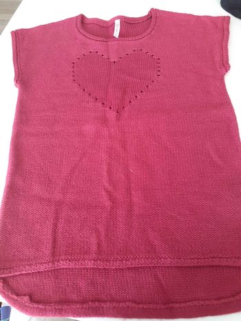 Pull fin manche courte 12 ans