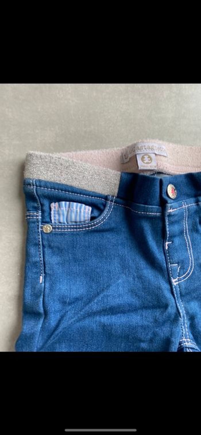 Jean Lulu castagnette fille girly 24 mois - photo numéro 3