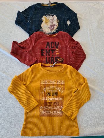 Lot de 3 hauts manches longues Orchestra