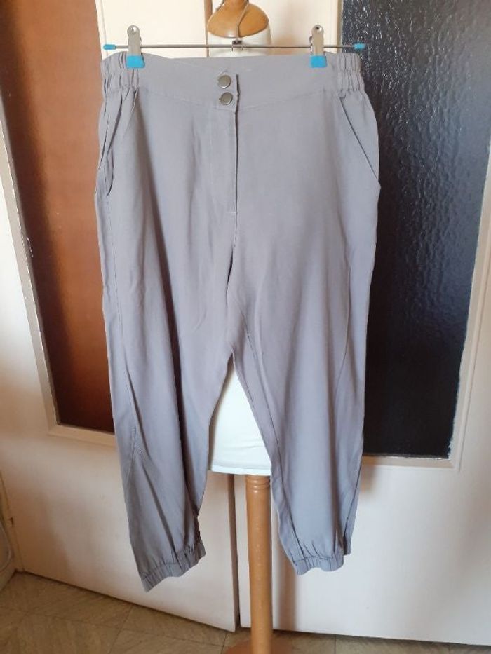 Pantalon marron clair taille 38
