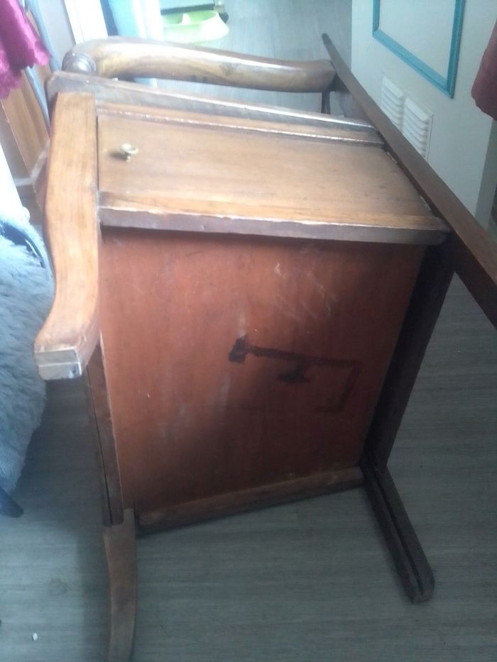 Ancienne chaise cabinet - photo numéro 10