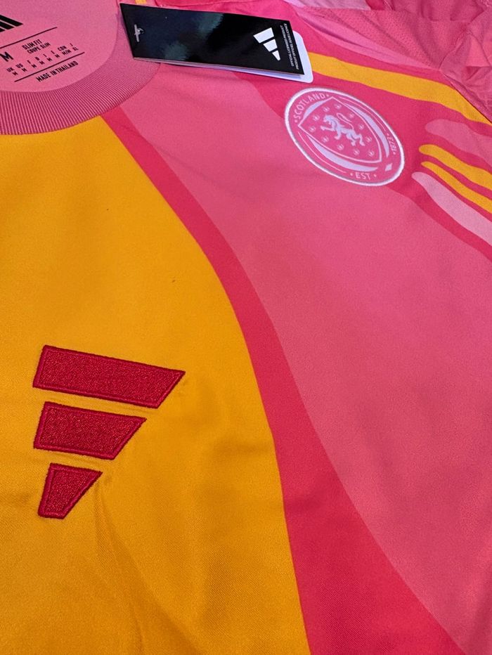 Maillot écosse jaune et rose - photo numéro 4
