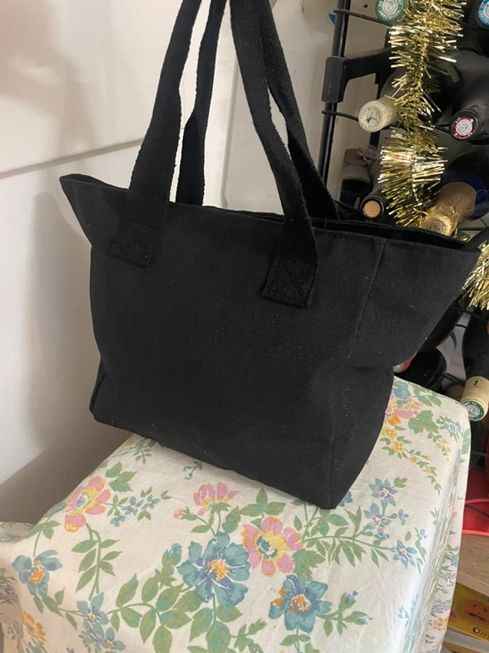 Sac fourre-tout élégant en toile pour femmes, grand sac à bandoulière de voyage. - photo numéro 9
